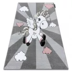 Covor PETIT UNICORN gri 200x290 cm