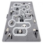 Covor PETIT TOWN gri 120x170 cm