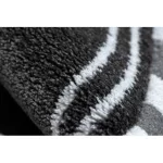 Covor PETIT STAR Star Cerc, gri 140 cm