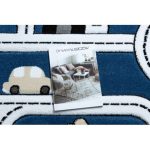 Covor PETIT TOWN albastru 180x270 cm