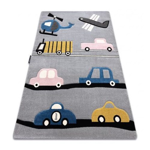 Covor PETIT TOYS gri 180x270 cm