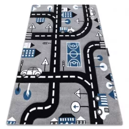 Covor PETIT CITY gri 200x290 cm