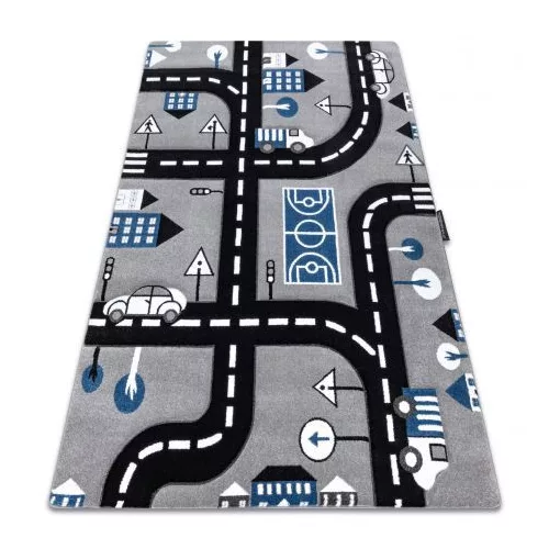 Covor PETIT CITY gri 200x290 cm
