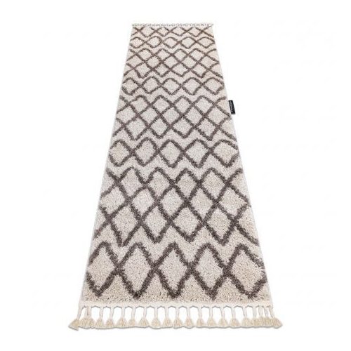 Traversá BERBER BENI crem - pentru holuri si bucátárii 60x200 cm covor