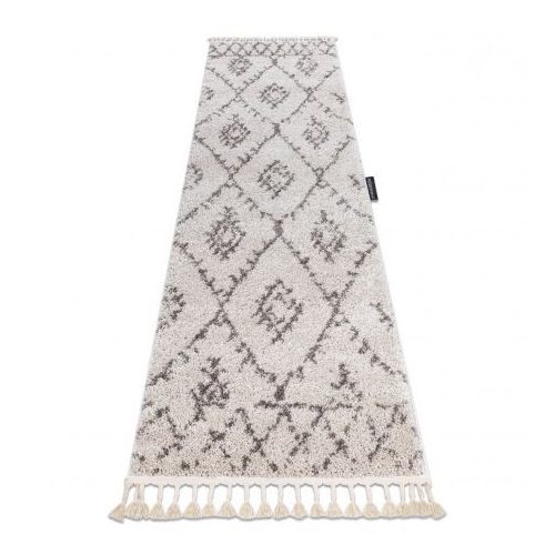 Covor, Traversa BERBER FEZ crem - 60x250 cm