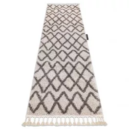 Covor, Traversa BERBER BENI crem - 60x300 cm