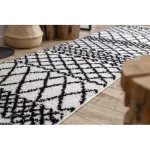 Covor, Traversa BERBER SAFI alb - 60x300 cm