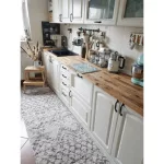 Covor, Traversa BERBER RABAT crem - 70x200 cm