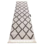 Covor, Traversa BERBER TROIK crem - 70x250 cm