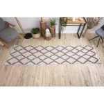 Covor, Traversa BERBER TROIK crem - 70x250 cm