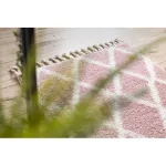 Covor, Traversa BERBER TROIK roz - 70x250 cm