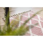 Traversá BERBER TROIK roz - pentru holuri si bucátárii 80x200 cm covor