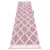 Covor, Traversa BERBER TROIK roz - 80x250 cm