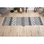 Covor, Traversa BERBER SAFI alb - 80x250 cm