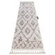 Covor, Traversa BERBER FEZ crem - 80x300 cm