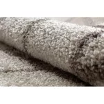 Covor BERBER BENI crem franjuri shaggy cerc 120 cm