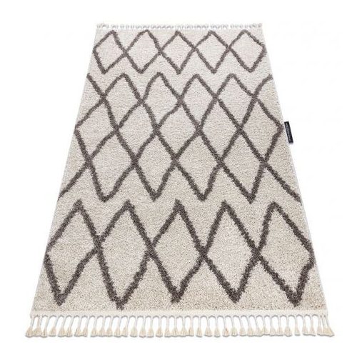 Covor BERBER BENI crem franjuri shaggy 120x170 cm