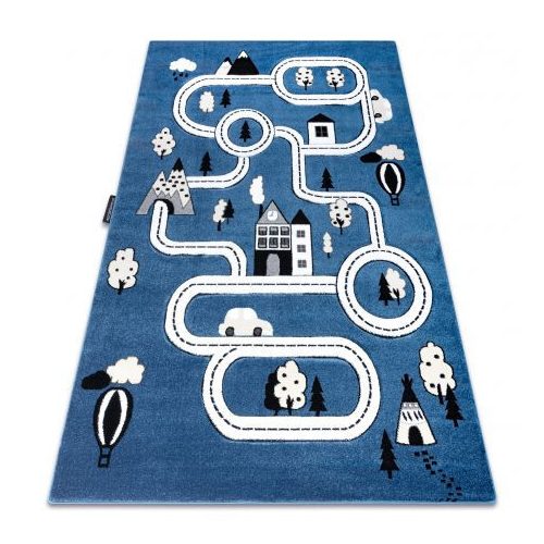 Covor PETIT TOWN albastru 140x190 cm