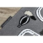 Covor PETIT TOWN gri 140x190 cm