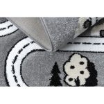 Covor PETIT TOWN gri 140x190 cm