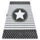 Covor PETIT STAR Star gri 160x220 cm