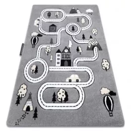 Covor PETIT TOWN gri 160x220 cm