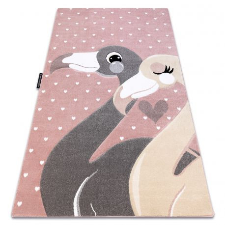 Covor PETIT FLAMINGOS roz 120x170 cm