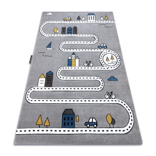 Covor PETIT STREET gri 140x190 cm