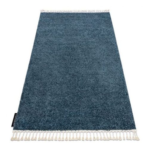 Covor BERBER 9000 albastru franjuri shaggy 80x150 cm