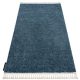 Covor BERBER 9000 albastru franjuri shaggy 80x150 cm