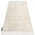 Covor BERBER 9000 crem franjuri shaggy 80x150 cm