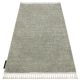 BERBER 9000 verde covor shaggy cu franjuri 80x150 cm