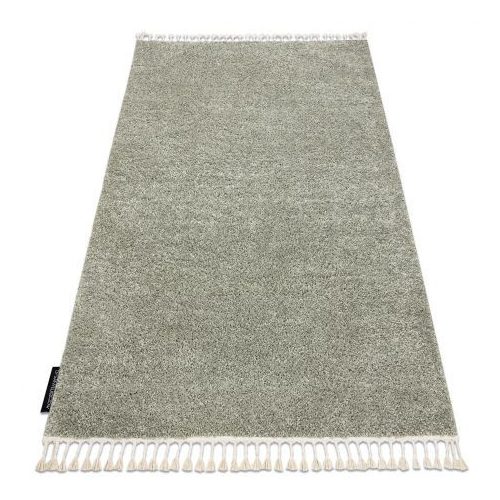 Covor BERBER 9000 verde franjuri shaggy 120x170 cm