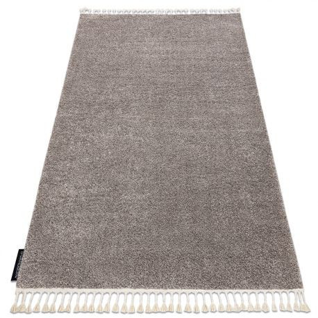 Covor BERBER 9000 maro franjuri shaggy 120x170 cm