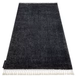 Covor BERBER 9000 gri franjuri shaggy 140x190 cm