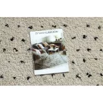 Covor BERBER SYLA B752 crem franjuri shaggy 180x270 cm