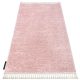 Covor BERBER 9000 roz franjuri shaggy 240x330 cm