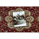 Covor Royal Cerc, adr 521 burgundia 120 cm