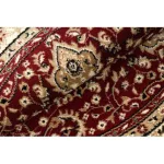 Covor Royal Cerc, adr 521 burgundia 120 cm