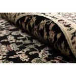 Covor Royal Cerc, adr 1745 negru  120 cm