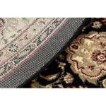 Covor Royal Cerc, adr 521 negru  150 cm