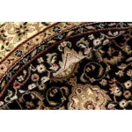 Covor Royal Cerc, adr 521 negru  150 cm