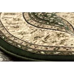 Covor Royal Cerc, adr 521 verde 150 cm