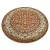 Covor Royal Cerc, adr 1745 maro 150 cm