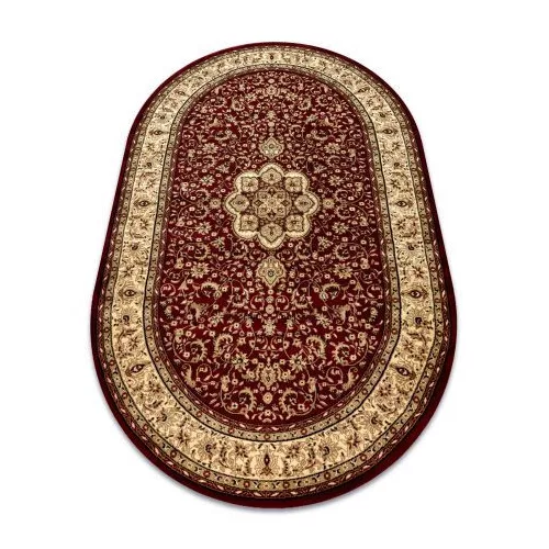 Covor oval Royal adr 521 burgundia 150x250 cm