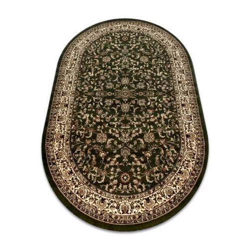 Covor oval Royal adr 1745 verde 150x250 cm
