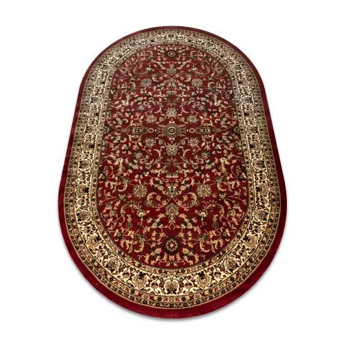 Covor oval Royal adr 1745 burgundia 150x250 cm