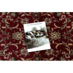 Covor oval Royal adr 1745 burgundia 150x250 cm