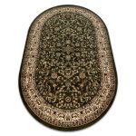 Covor oval Royal adr 1745 verde 200x290 cm