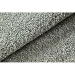 Covor BERBER 9000 Cerc, verde franjuri shaggy 160 cm